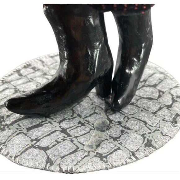 Annalee Halloween Witch Doll 2006 Magical Frog Wand Boots Fancy Witchcor… - Picture 9 of 11